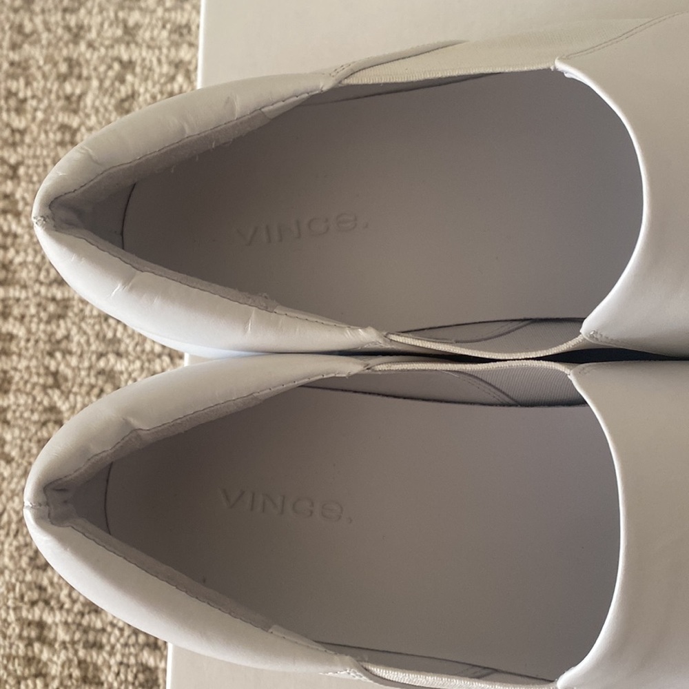 NIB Vince Leather Slip On Shoe - Picture 4 of 5